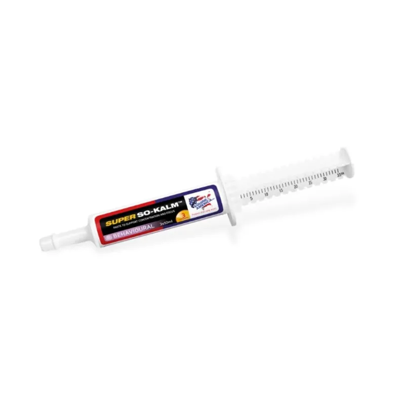 Equine America Super So-Kalm Plus Paste Syringe